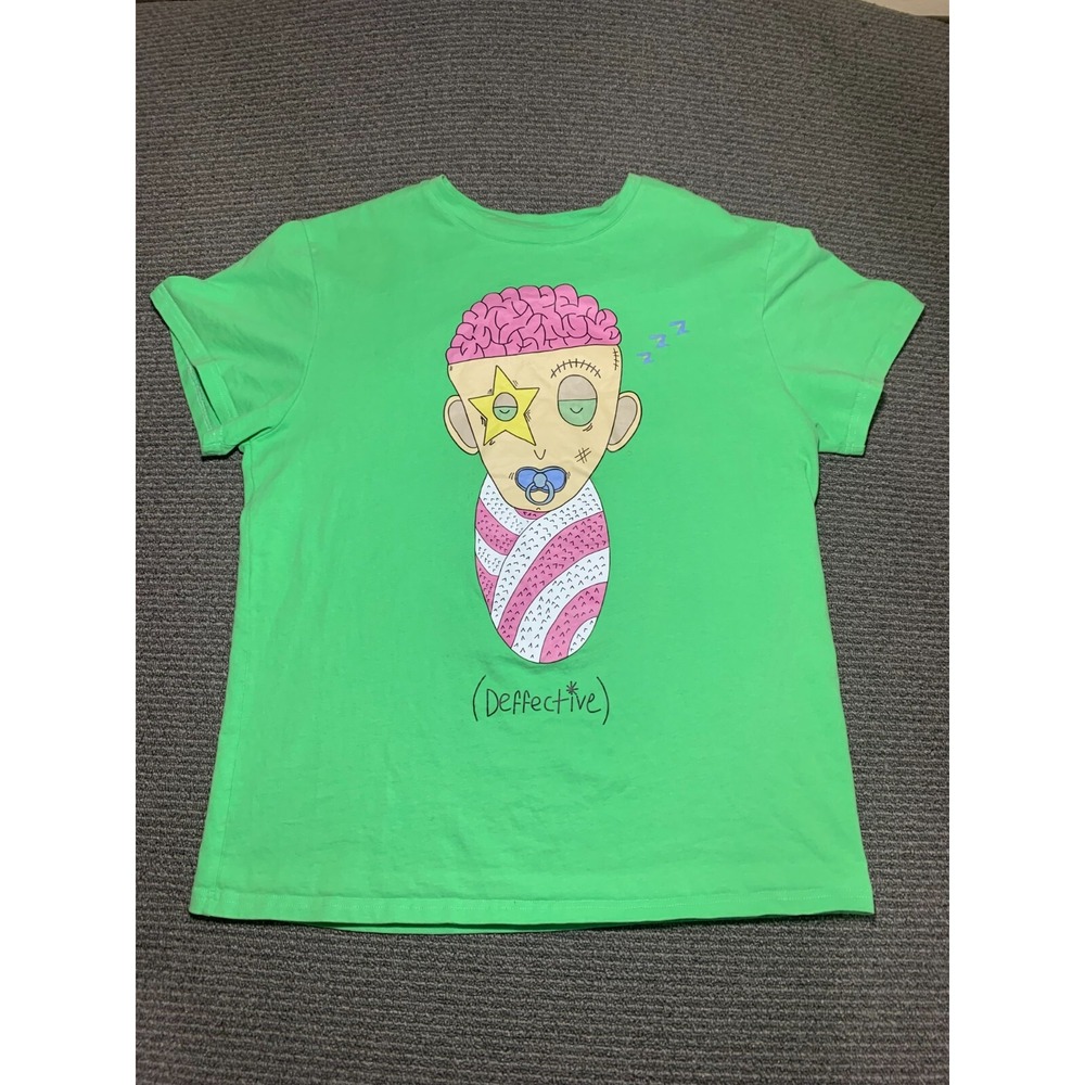 SEPIA Starbaby Authentic Graphic T-Shirt Green Rare Limited Edition Mens Large